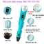 Bút In 3D Của Trẻ Em Pen,Bút Vẽ 3D Kèm Sợi Sống , Mô Hình Sáng Tạo,Nâng cao khả năng sáng tạo