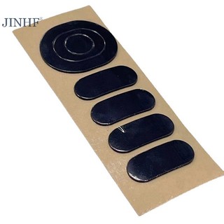 JINHF 1 Bộ Miếng Lót Chân Chuột Đen Cho G102 G304 Miếng Lót Chân Chuột Chống Trơn Trượt Miếng Dán HOT