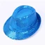 JUNYUE88US Sequins Fedora Hat, Sequin Brilliant Dance Jazz Cap, Role Play Prop Shiny Hip Hop 58cm / 54cm Mũ Jazz lấp lánh dành cho người lớn