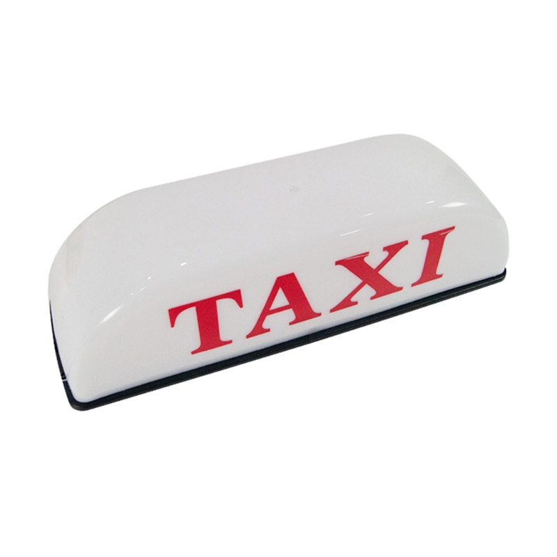 Bang Roof Taxi Sign Taxi Roof Sign Chống Thấm Nước Taxi Cab Sign Lamp Từ Taxi Light Đa Năng LED Taxi Board Chỉ Báo