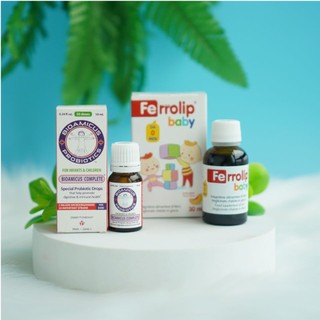 Kẽm Biolizin, sắt Ferrolip Baby, K2d3 và men 10 chủng BioAmicus