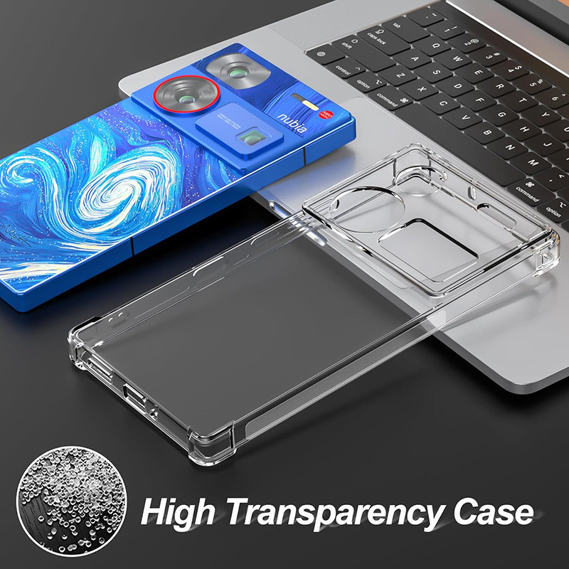 Ốp Điện Thoại Gel TPU Mềm Trong Suốt Chống Sốc Cho ZTE nubia Z60 Ultra / Z50 Ultra / Z50S Pro / Blade V50 Vita 4G