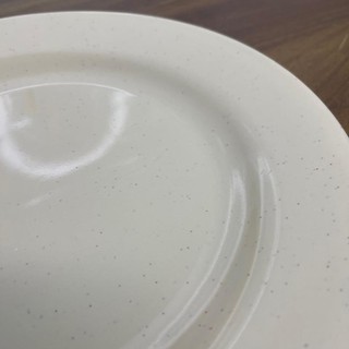 Dĩa Nhựa Melamine Tròn Cạn, Dĩa Cơm Sườn, Cơm Tấm Màu Trắng, Vàng, Xanh 15cm - 25cm - Trường An VN