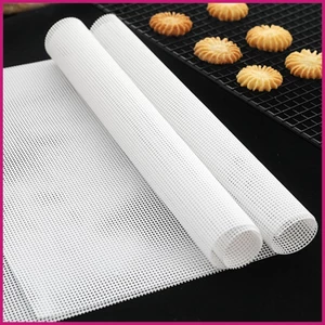 Silicone Tấm Lưới Silicon Hình Vuông Hấp Thức Ăn Chống Dính Chịu Nhiệt Có Thể Tái Sử Dụng