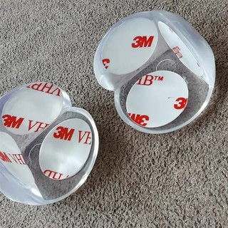 Combo 4 Miếng Silicon Bọc Cạnh Bàn - Bịt Che Góc Nhọn Trong Suốt- Tránh Va Đập Cho Bé - SUNND