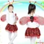 Mg-halloween Trẻ Em Trình Diễn Trang Phục Ong / Bọ Rùa Cánh Tutu Váy Đầu Cây Đũa Phép Cosplay Phụ Kiện Tiệc
