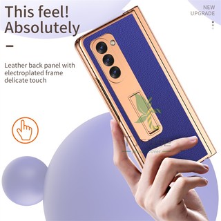 Bao Da Điện Thoại Nắp Lật Mạ Điện Có Ngăn Đựng Bút Cho samsuang galaxy z fold 5 z fold 4 3 2