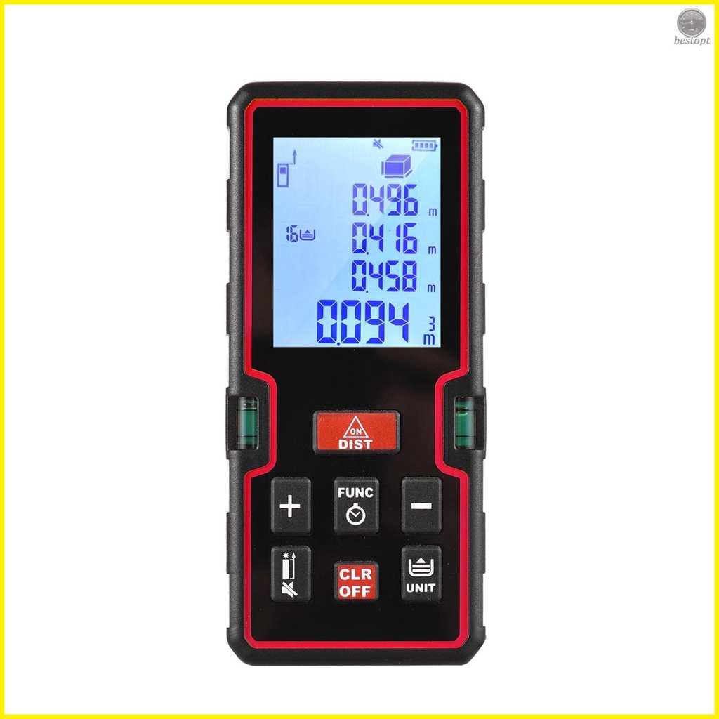 Mini Laser Distance Meter LCD Digital Range Finder Rangefinders Measure Distance/ Area/ Volume
