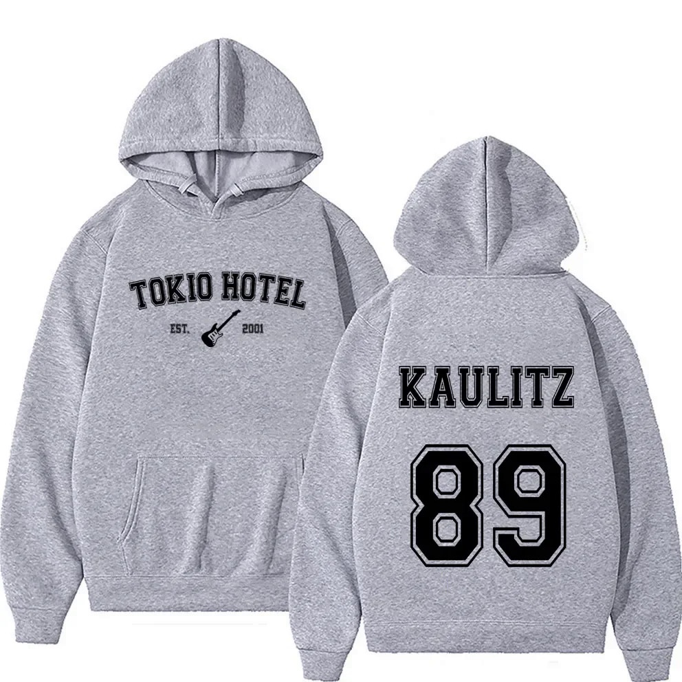 Áo hoodie In Hình Ban Nhạc rock tokio hotel Kulitz Thời Trang hip hop Đường Phố Cho Nam Và Nữ y2k