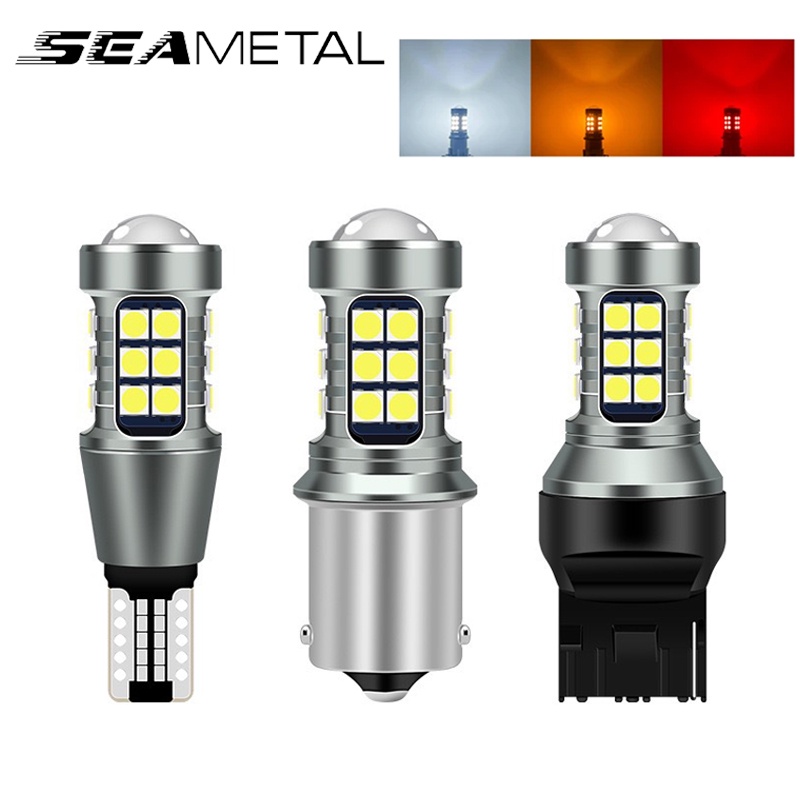 hậu nháy audi SEAMETAL Đèn Xi Nhan Siêu Sáng 1156 1157 t15 12v 24v Chuyên Dụng Cho Xe Hơi
