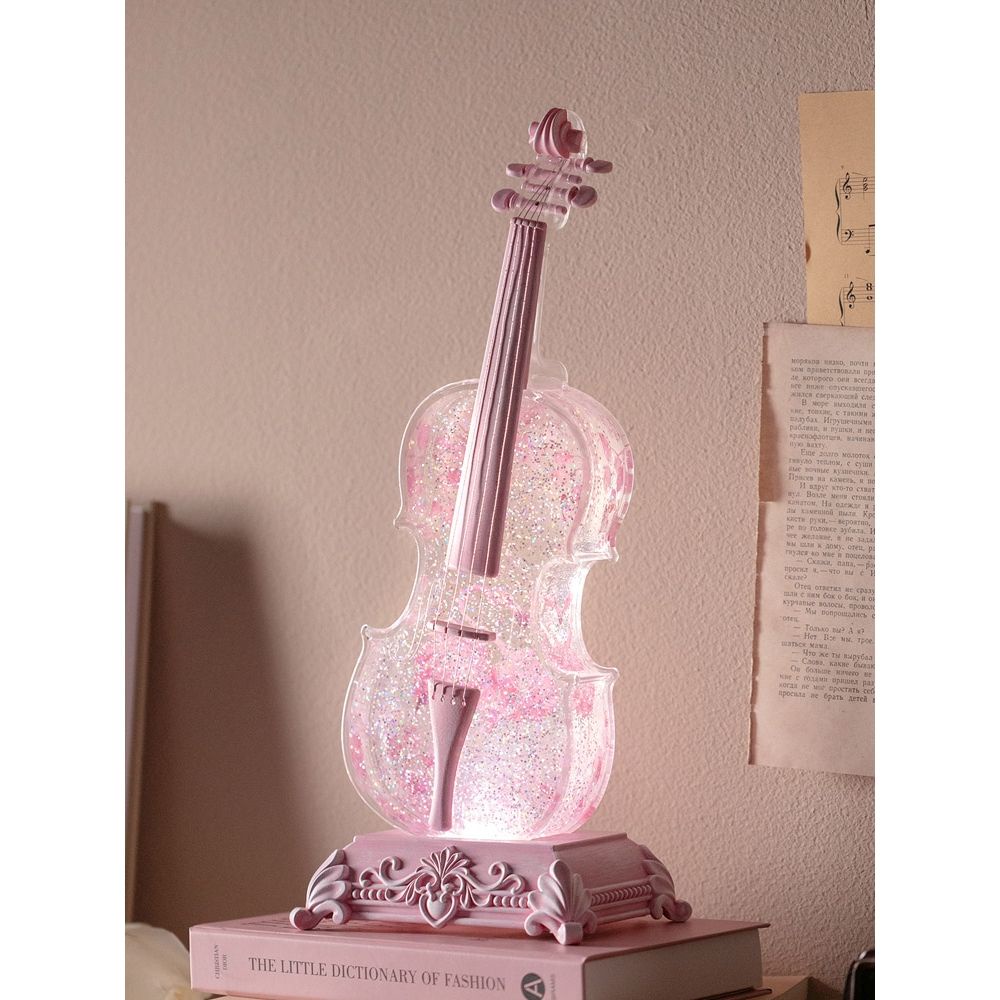 Hộp Nhạc Hình Đàn violin Kết Nối bluetooth Sang Trọng