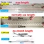 YOLOGO 1 Cái Ống Kết Nối Máy Phun, Phụ Kiện Phòng Tắm Bồn Cầu Bidet Vòi Tắm Lò Xo, Chống Quấn Linh Hoạt 1.5M / 2M / / 5M Hệ Thống Nước