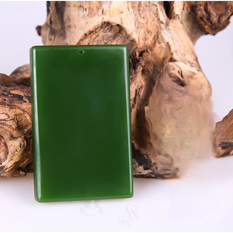 Spinner Mặt Dây Chuyền Màu Xanh Lá Cây An Toàn Không Cần Khoan Lỗ Đơn Giản Dễ Phối Đồ Cho Nam Và Nữ