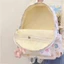 Túi đựng máy tính xách tay du lịch AFTEROF, Ba lô đeo vai nhẹ bằng vải Polyester, In hình hoạt hình chống mài mòn Túi đi học dành cho học sinh dung tích lớn