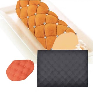 Pháp Mousse Khuôn Silicon Thụy Sĩ Cuộn Kết Cấu Thảm Cây Tình Yêu Hạt Gỗ Ren Fondant Bánh Trang Trí Khuôn