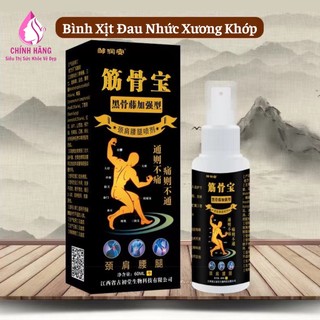 Xịt Thảo Dược Hết Đau Nhức Mỏi Tê Bì Xương Khớp Toàn Thân 60ML