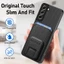Dành Cho Samsung S22 Ultra S22 Plus S21 Plus S21 Ultra S21 FE S20 FE S20 Plus S20 Ultra S10 Plus Ví Sợi Carbon Vỏ Đựng Thẻ Khe Cắm