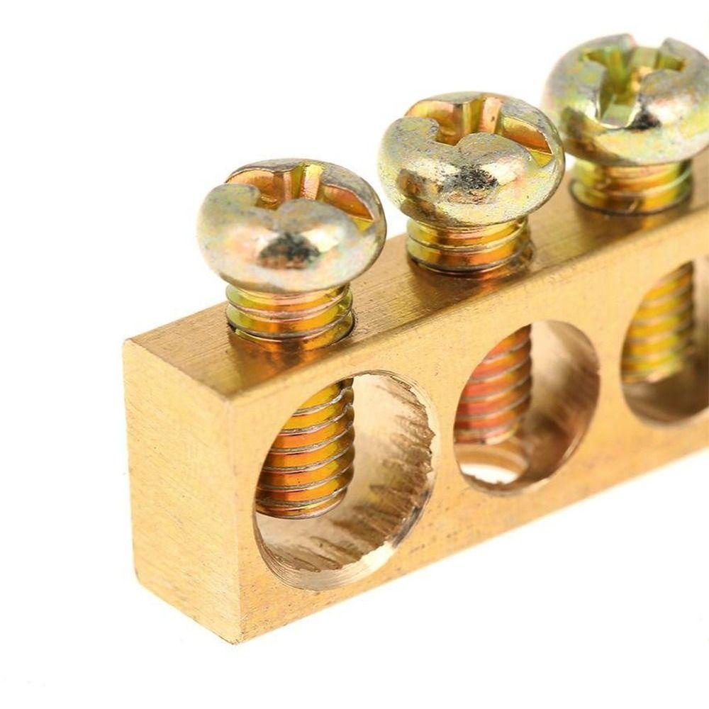 Đầu nối dây đa năng NOTE1, có lỗ vít, thanh đồng, thiết bị đầu cuối, hộp nối đất đồng thau