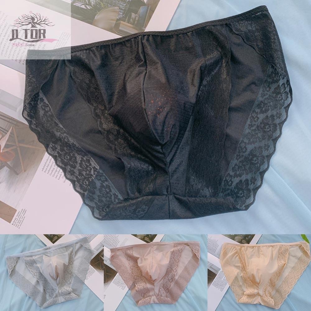 Quần lót nam lưới Sheer Túi quần lót Bikini Nylon gợi cảm và thoải mái