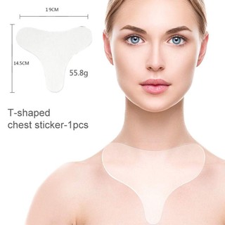 Miếng dán chống nhăn bằng silicon GUADALUPE1, Miếng đệm cổ trán nâng da chống lão hóa, Đầu trước trong suốt có thể tái sử dụng chống vi mô Dải xóa nếp nhăn khi ngủ