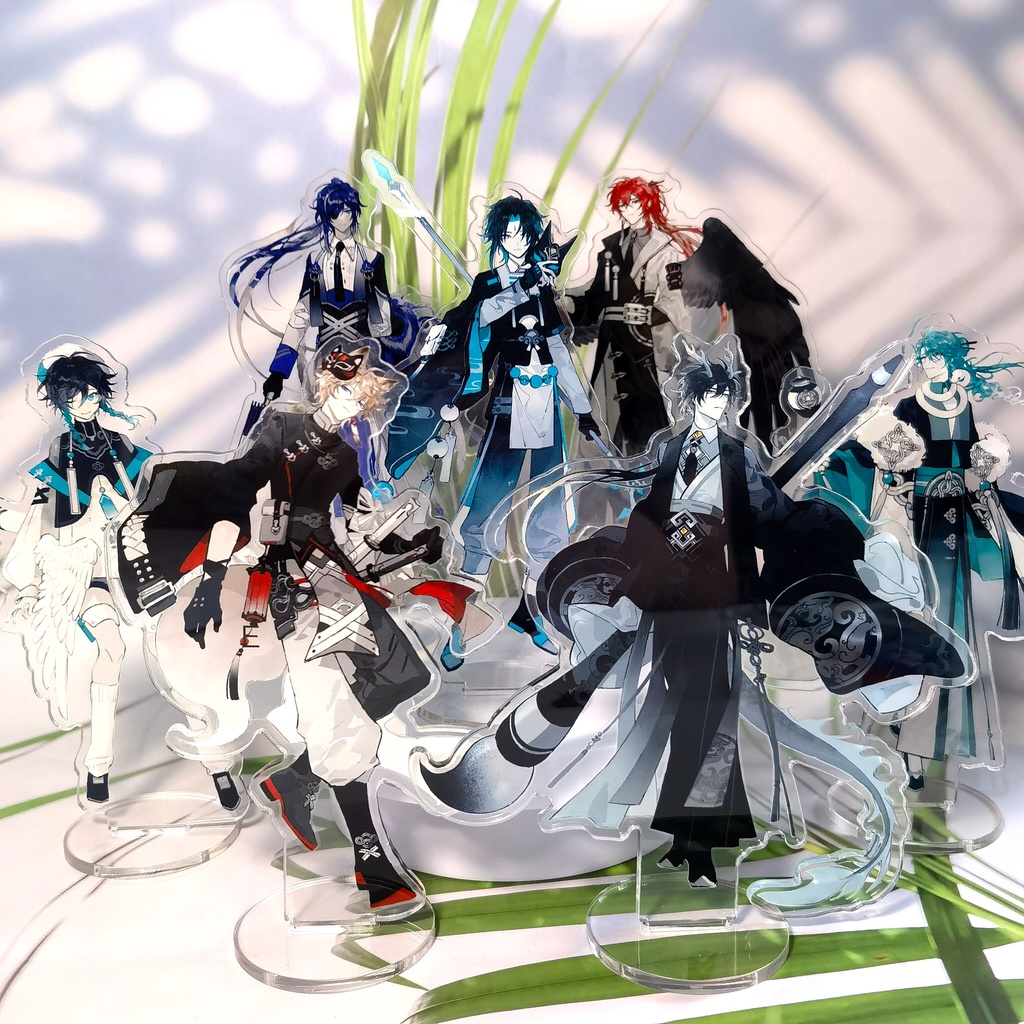 Mô hình Standee Game Genshin Impact Stand Acrylic Figurines Xiao Venti ...