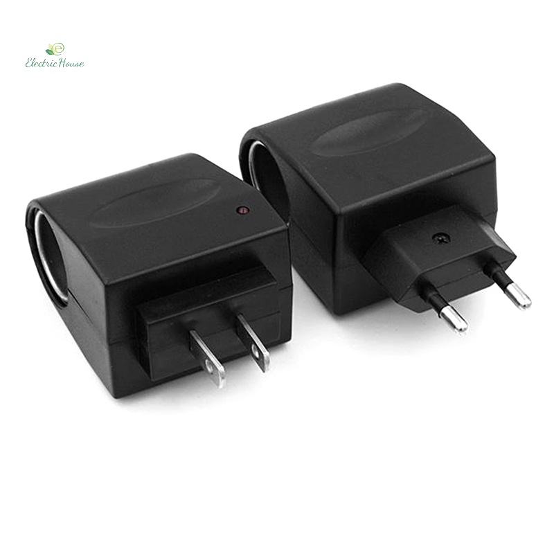 [Nhà Điện] Ổ Cắm Chuyển Đổi Đa Năng 220V AC Sang 12V Bộ Chuyển Đổi Nguồn Điện Ô Tô Ổ Cắm Bộ Chuyển Đổi mới