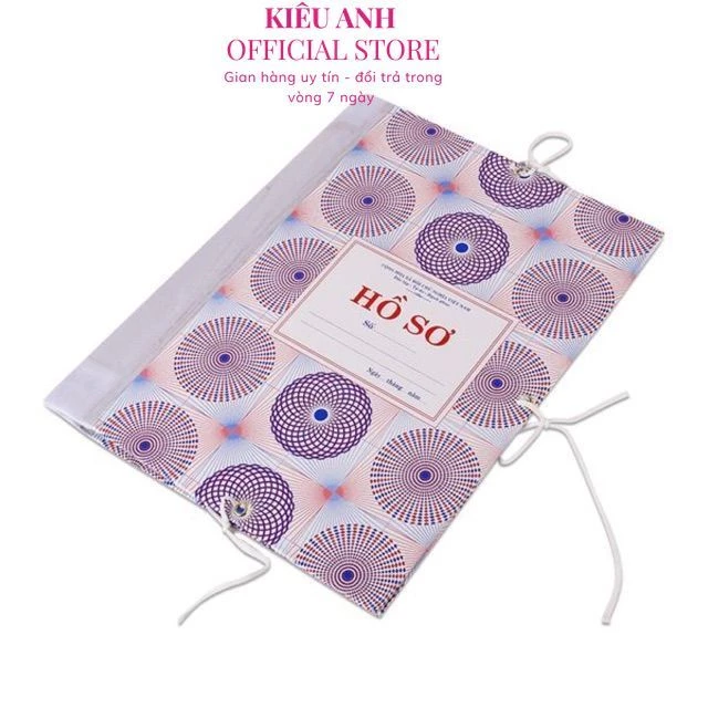 Cặp Hồ Sơ 3 Dây Giấy Gáy Vải  các cỡ từ 5cm,7cm,10,15 Cm,20cm mua nhiều giảm giá-VPP Kiều Anh
