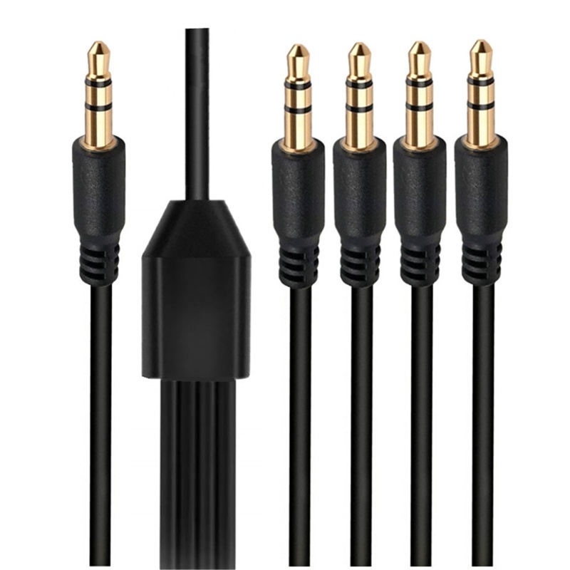 Cáp BTM 3 5mm Bộ chia nam sang nam cho bảng điều khiển trộn đàn Guitar điện