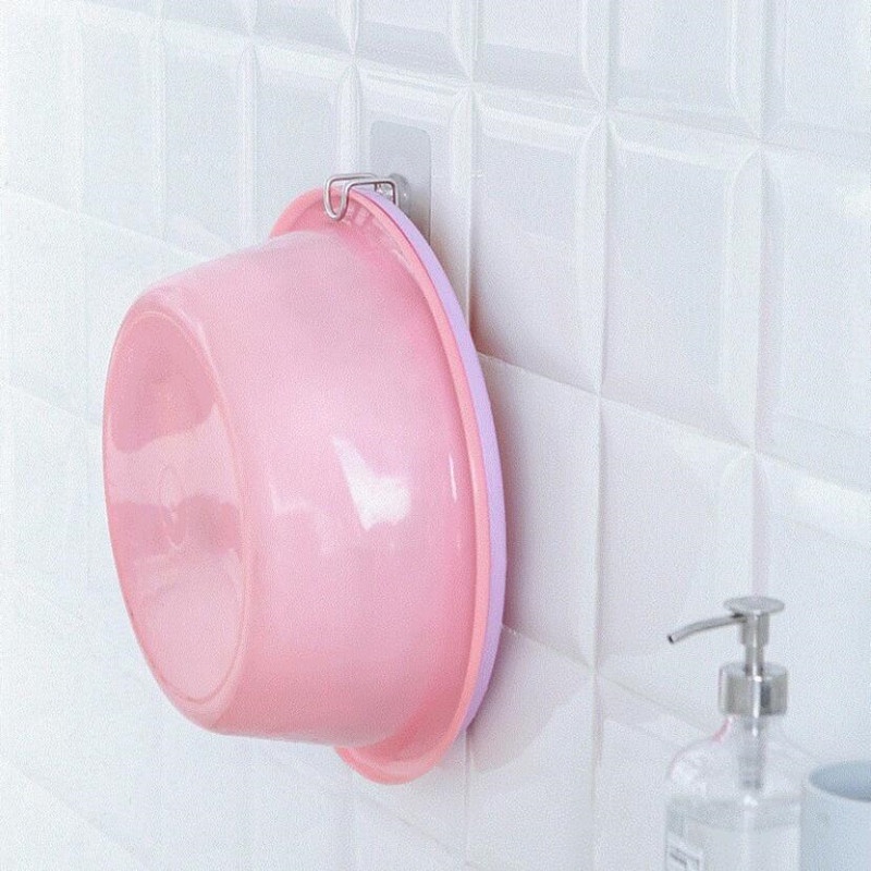 Móc dán tường treo chậu đồ dùng siêu dính chịu lực tới 10kg bằng inox