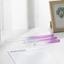 Thước khối TUYỆT VỜI, Thước thẳng Acrylic 20CM, Công cụ vẽ trong suốt màu Gradient chất lượng cao Đồ dùng văn phòng trường học
