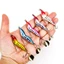1 Mồi Câu Cá Giả Bằng Kim Loại 7 / 14 / 21 / 28g Mắt Tôm 3d