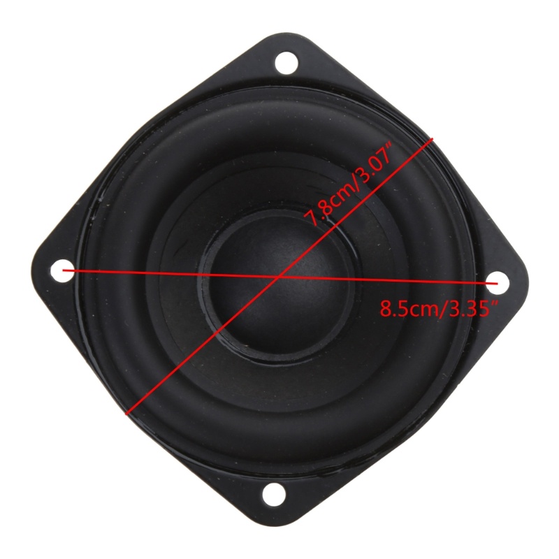 Char Loa 4Ohm 20W Power- Loa 89mm Cuộn dây động còi vuông-