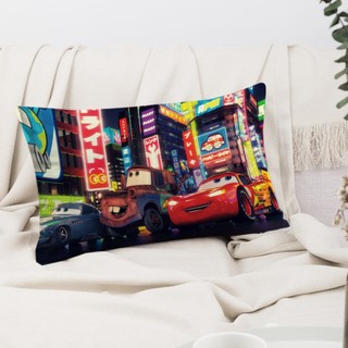 Vỏ Gối Hình Chữ Nhật Disney Pixar Ô Tô Một Mặt In Hình Đệm Polyester Trang Trí Sofa Nhà (Không Có Lõi)