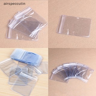 Set 100 Túi Nhựa pvc Trong Suốt Đựng Tiền Xu