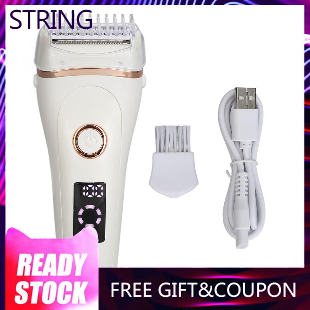Str Electric Bikini Trimmer Wet Dry Compact Multi Functional Digital