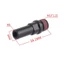 JUNYUE88US 4 Vít Lỗ Phanh V, Phanh V M10 Phanh Sau Gắn Bu Lông, Đế Phanh Vít Xe Đạp MTB Kim Loại V Phanh Cột Vít Xe Đạp Phuộc Xe Đạp