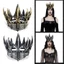 XGB Royal King Crowns Royal Crowns Hoàng tử Tiaras Halloween Trang phục Đạo cụ