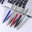 Bút bi ICUCKO, Bấm Tyle Business Fountain Pen, Quà tặng học sinh bằng kim loại sáng tạo với mực xanh / đen Bút Gel nạp lại Quà tặng học sinh