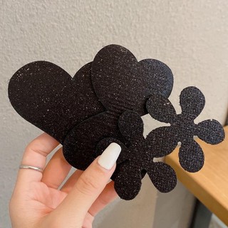 Set 10 chiếc dán mái tự dính ánh nhũ - cố định tóc tiện lợi khi trang điểm và rửa mặt