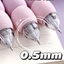 GREAT 4 Cái / bộ Bút Bi, Bộ Văn Phòng Phẩm Bút Gel Mực Đen 0.5 Mm, Đa Năng Mềm Cảm Ứng Cầm Bút Trung Tính Đồ Dùng Văn Phòng Trường Học