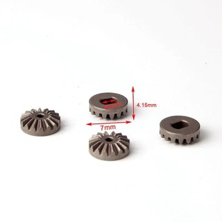 Bánh răng kim loại 30T 24T 12T Bánh răng lái vi sai 0011 / 0012 / 0013 / 0014 Cho Wltoys 12428 12429 Phụ tùng ô tô RC Phụ kiện nâng cấp kim loại Bộ phận mô hình Rc Xe bánh xích Xe tải Buggy
