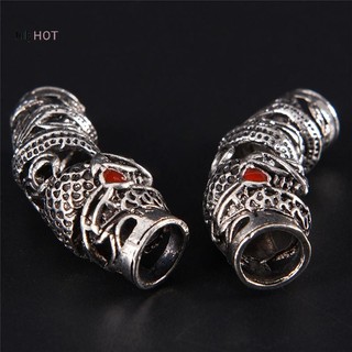 Julyhot Vintage Rồng Dreadlock Hạt Tóc Hạt Nhẫn DIY Nẹp Trang Sức Tay Thủ Công Massivedeals
