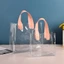 Túi mua sắm trong suốt CHEESELY, Túi Tote trong suốt có tay cầm, Túi quà tặng cầm tay PVC chất lượng cao