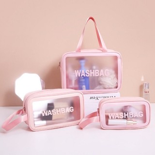 Sét 3 Túi Đựng Mỹ Phẩm WASHBAG Du Lịch , TÚI WASHBAG