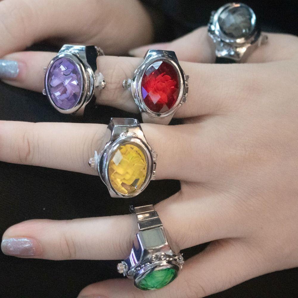 Nhẫn đồng hồ cặp đôi FEDAOG - Kỹ thuật số, Hợp kim đàn hồi thạch anh, Quà tặng thời trang và cổ điển