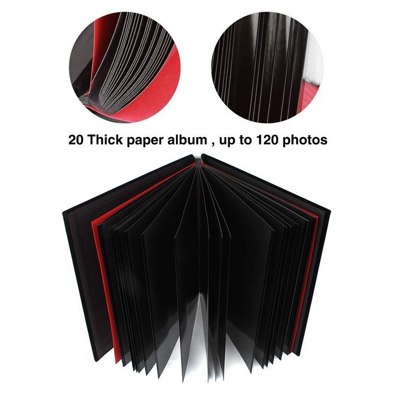 Album Ảnh Sổ Lưu Niệm Nhung Bao Dày Có Phim Bảo Vệ Lưu Hình Ảnh Vĩnh Viễn, Sách Nhớ, Lựa Chọn Quà Tặng Tốt Nhất