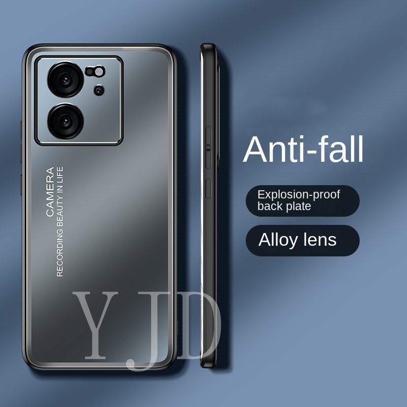 Yjd Ốp Điện Thoại tpu Kim Loại Chống Sốc Cho xiaomi 13t pro k60 ultra
