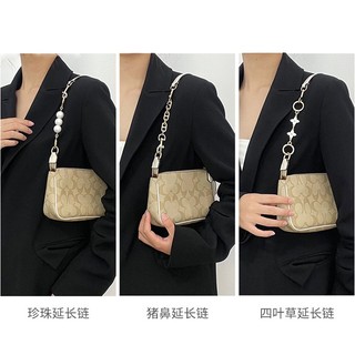 Phụ kiện nối dài dây đeo túi xách/ba lô, dây xích kim loại ngắn, phù hợp Gucci, DIY sửa đổi