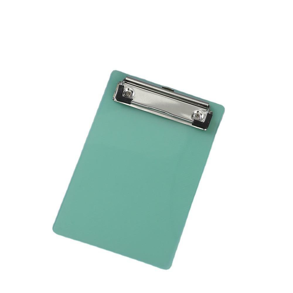Bảng kẹp bỏ túi YOKEY A6, bảng kẹp mini nhựa nhiều màu, bảng kẹp ghi nhớ nhỏ