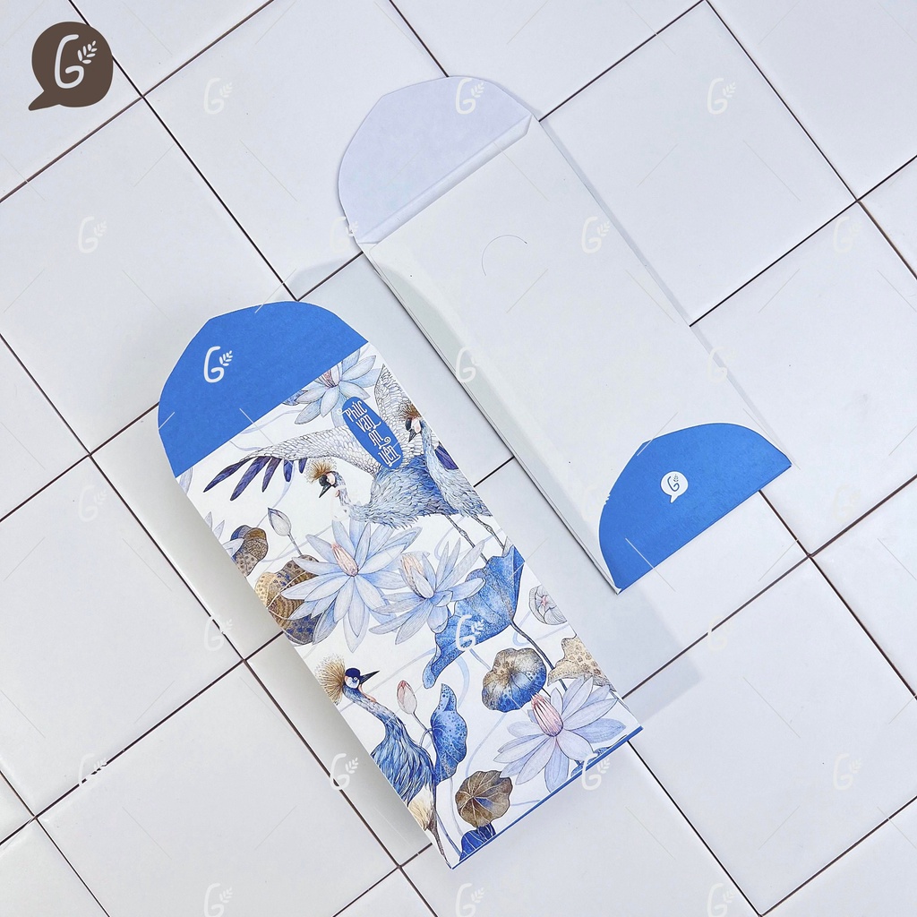 Bao lì xì tết 2025 cao cấp của Gác Xép với hoa văn vô cùng đặc biệt - Mã GX020